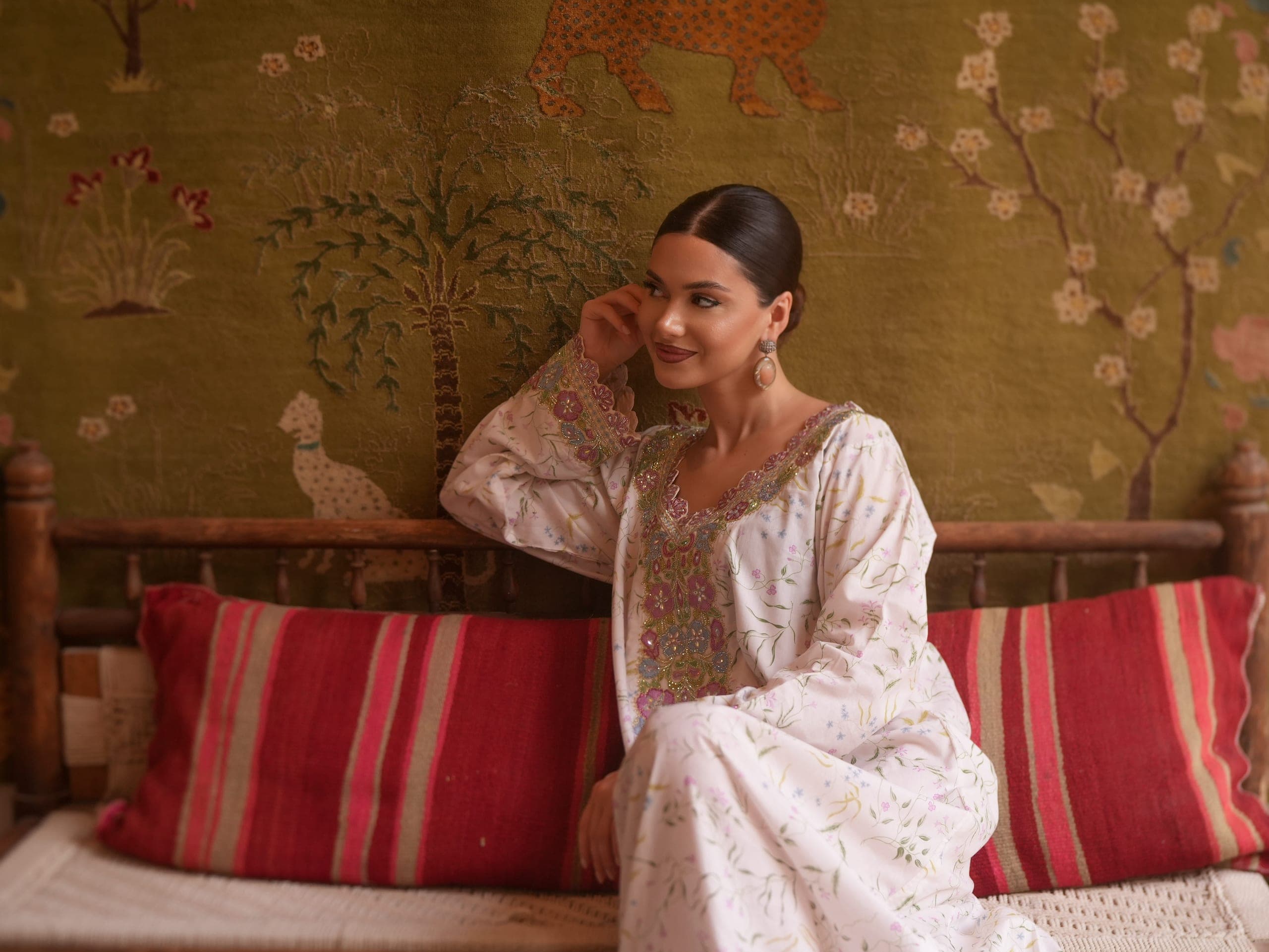 Embroidered fabric from UAE tailor 3